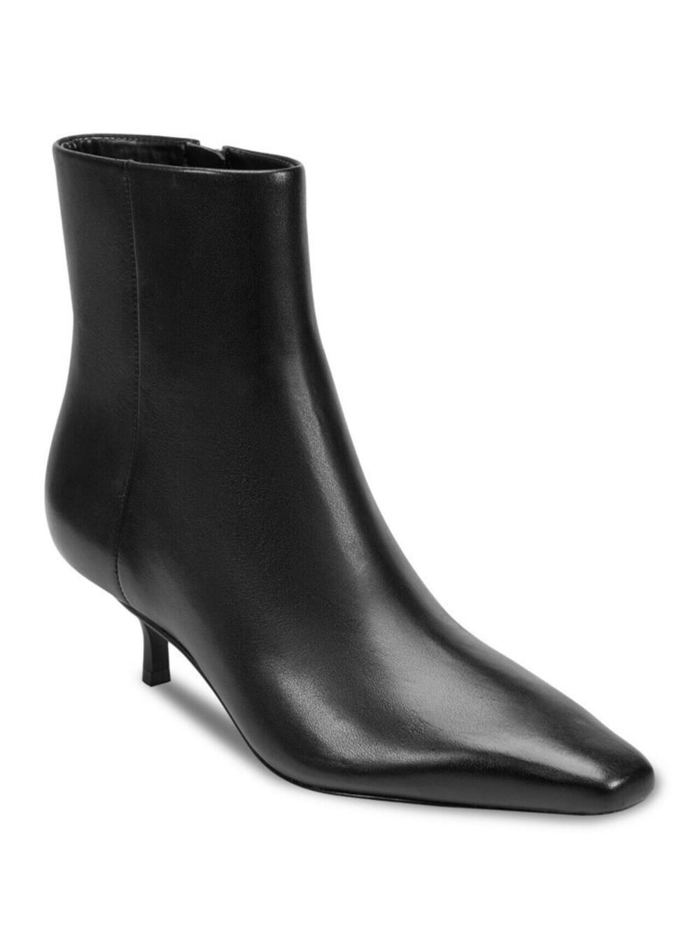 199$ Marc Fisher Ltd Kolton Pointed Toe Kitten Heel Booties Size 7.5 Black